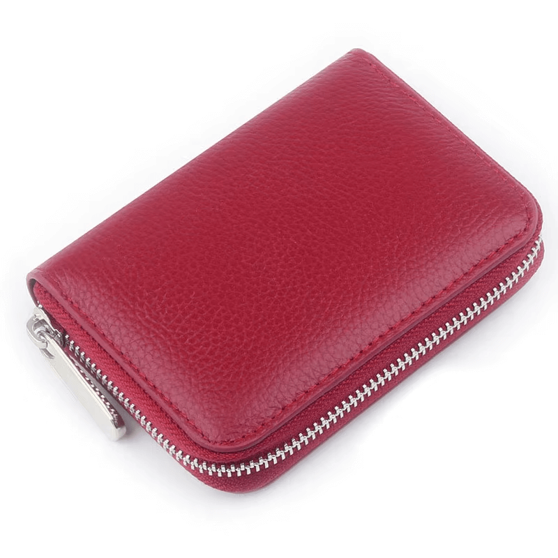 Fashionable Dentine Leather Zipper Wallet | Stylish Women’s Wallet