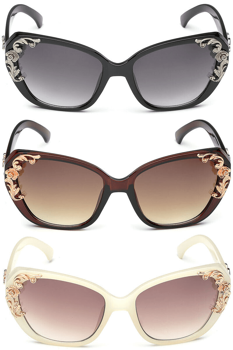 Giselle Retro Cat Eye Sunglasses For Women | Vintage Cat Eye Eyewear