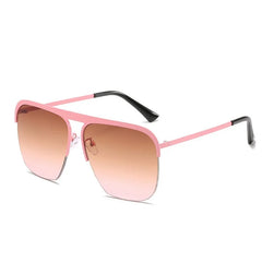 Luxury Women Square Sunglasses Oversized Original Brand Design Sun Glasses Female Men Fashion Travel Beach Shades Eyewear UV400