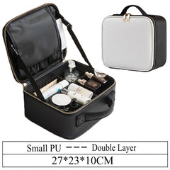 Trends Brand Cosmetic Case Suitcases Multi-storey Large Professional Makeup Bag Women Beauty Storage Organizer Cosmetic Bag