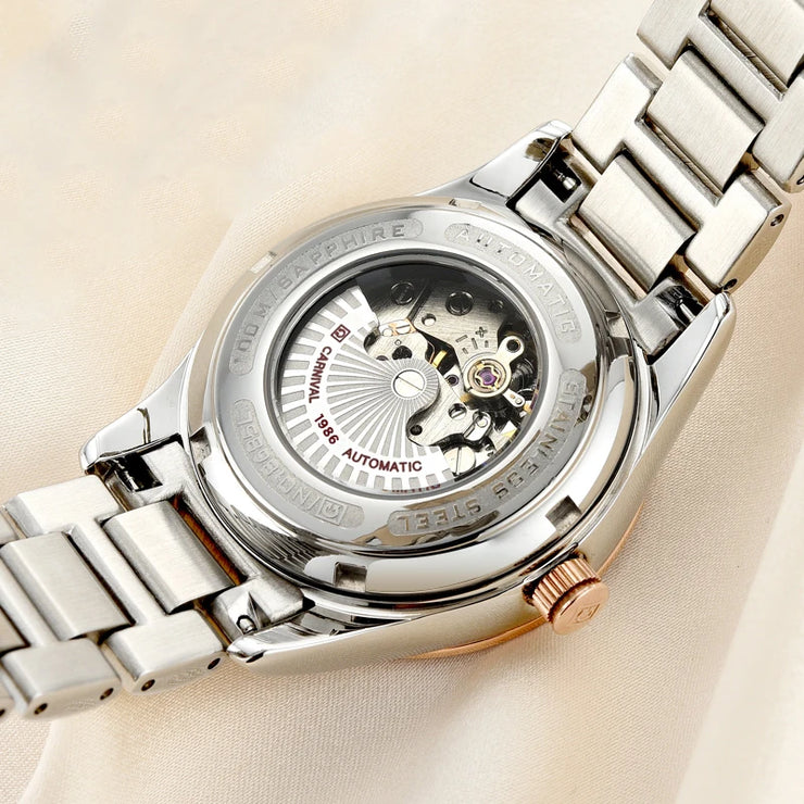 Switzerland Carnival Women Watches Luxury Brand ladies Automatic Mechanical Watch Women Waterproof relogio feminino 8685L-6