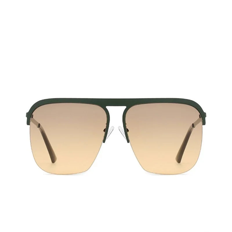 Luxury Women Square Sunglasses Oversized Original Brand Design Sun Glasses Female Men Fashion Travel Beach Shades Eyewear UV400