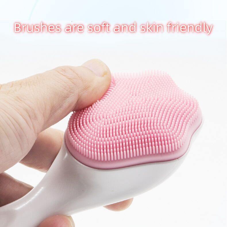 Handheld Facial Exfoliator For Deep Cleansing | Silicone Face Brush