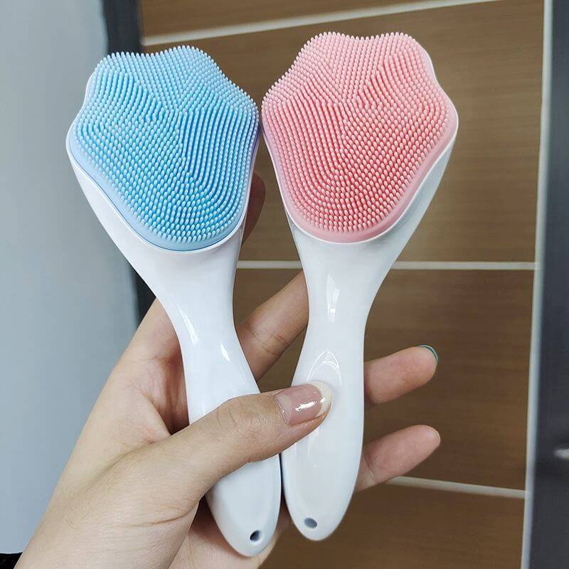 Handheld Facial Exfoliator For Deep Cleansing | Silicone Face Brush