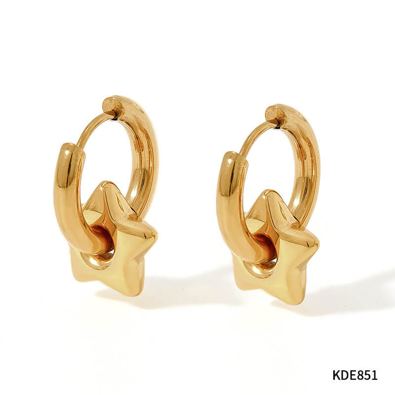 Hypoallergenic Stainless Steel Earrings | Glossy Earrings