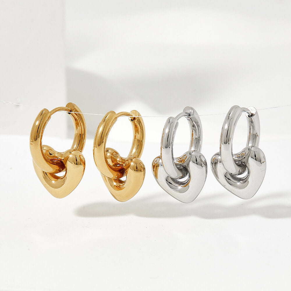 Hypoallergenic Stainless Steel Earrings | Glossy Earrings