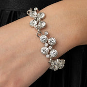 Old Hollywood Rhinestone Bracelet