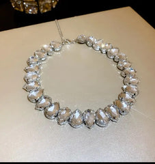 Luxury Shiny Full Rhinestone Necklace