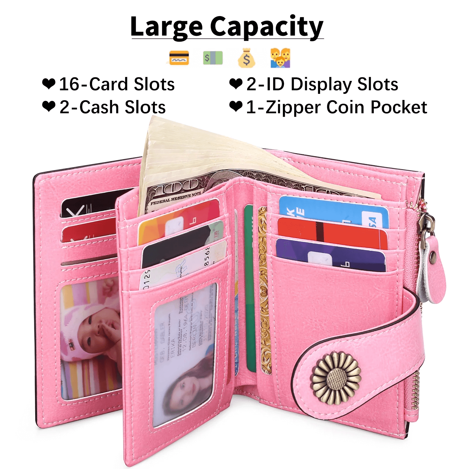 Lightweight Leather Purse For Daily Use | Women’s Slim Purse