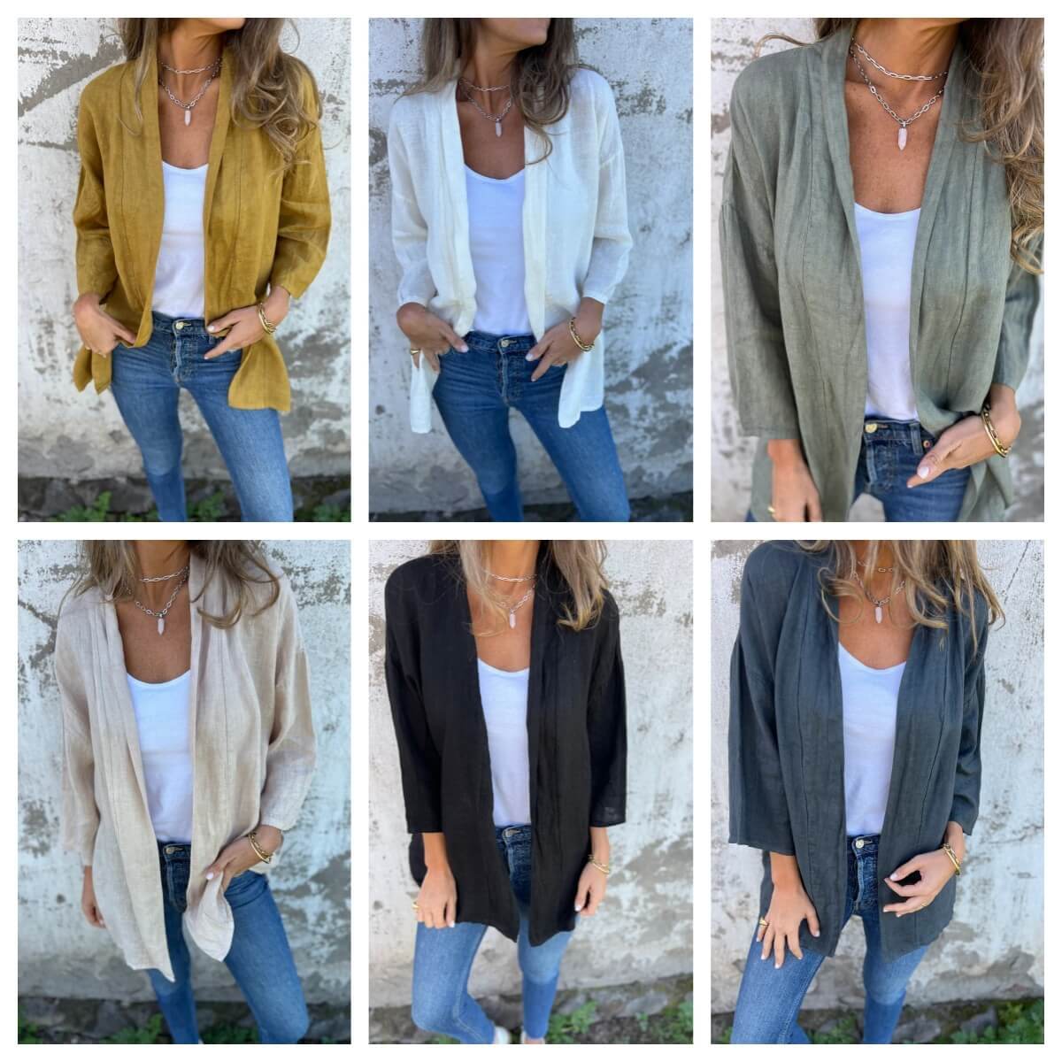 Loose Pockets Cardigan |  Casual Lightweight Cardigan For Women