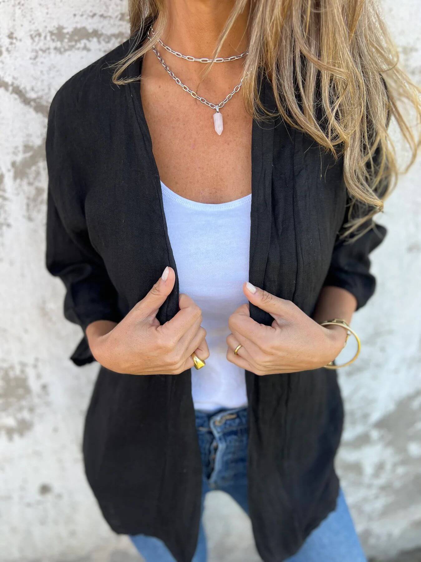 Loose Pockets Cardigan |  Casual Lightweight Cardigan For Women