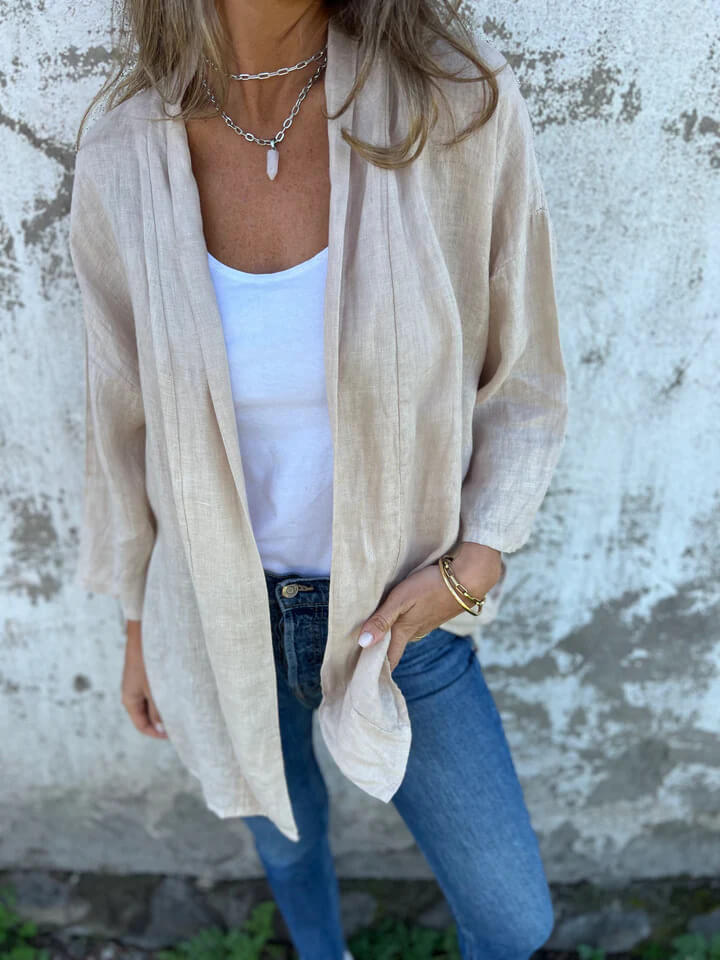 Loose Pockets Cardigan |  Casual Lightweight Cardigan For Women