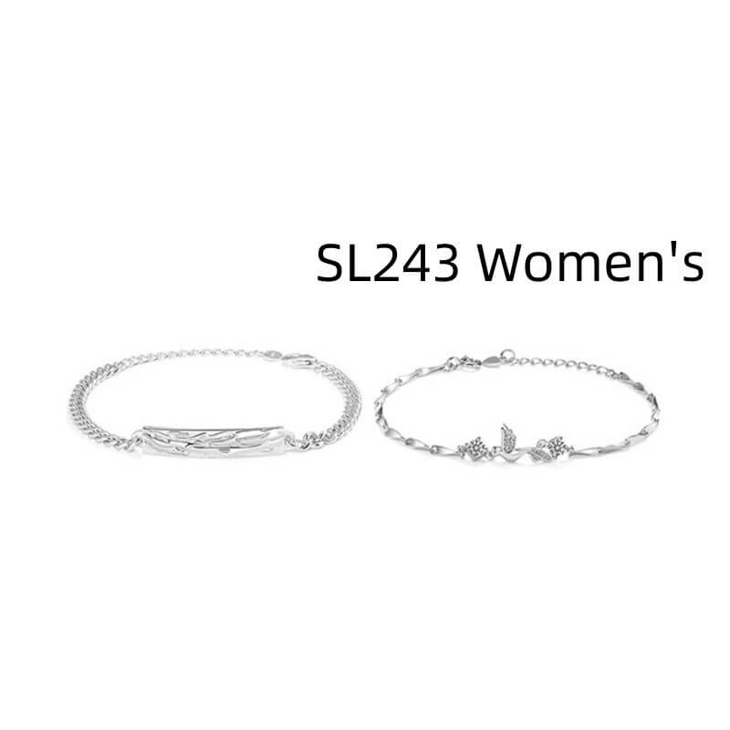 Love Birds Couple Bracelet | Diamond Couples bracelet