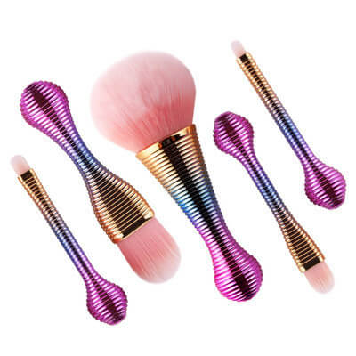 Makeup Brush Set 5 Pcs For Liquid Foundation And Powder | 5Pcs Makeup 
