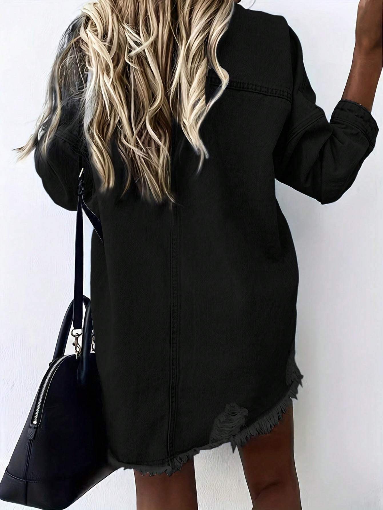 Multifunctional Denim Jacket Women | Convertible Jean Jacket Women