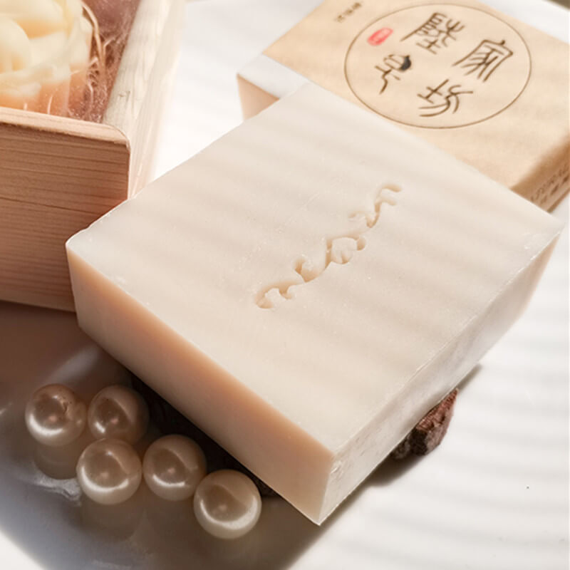 Natural Handmade Pearl Goat Milk Soap | Organic Goat Milk Soap