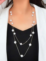 Pearl Layered Necklace