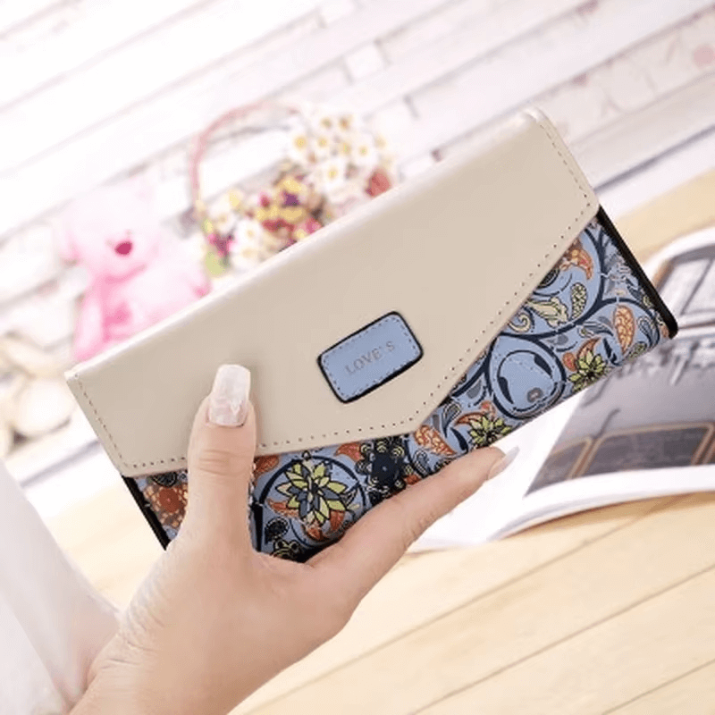 PU Leather 3-fold Wallet For Women | Women’s Organizer Wallet