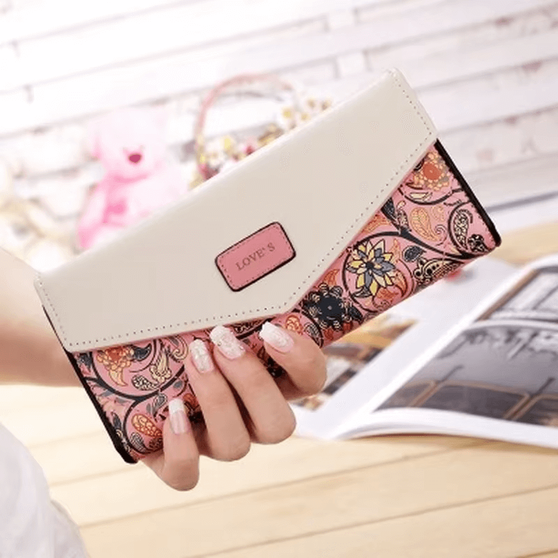 PU Leather 3-fold Wallet For Women | Women’s Organizer Wallet