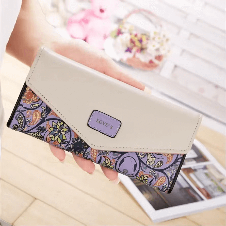 PU Leather 3-fold Wallet For Women | Women’s Organizer Wallet