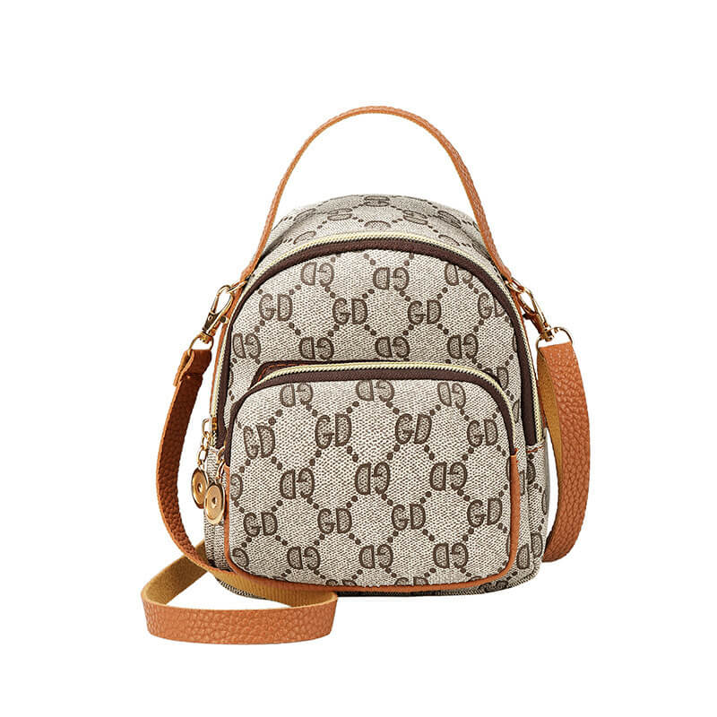 Personality Printed Plaid Backpack | Outdoor Casual Backpack