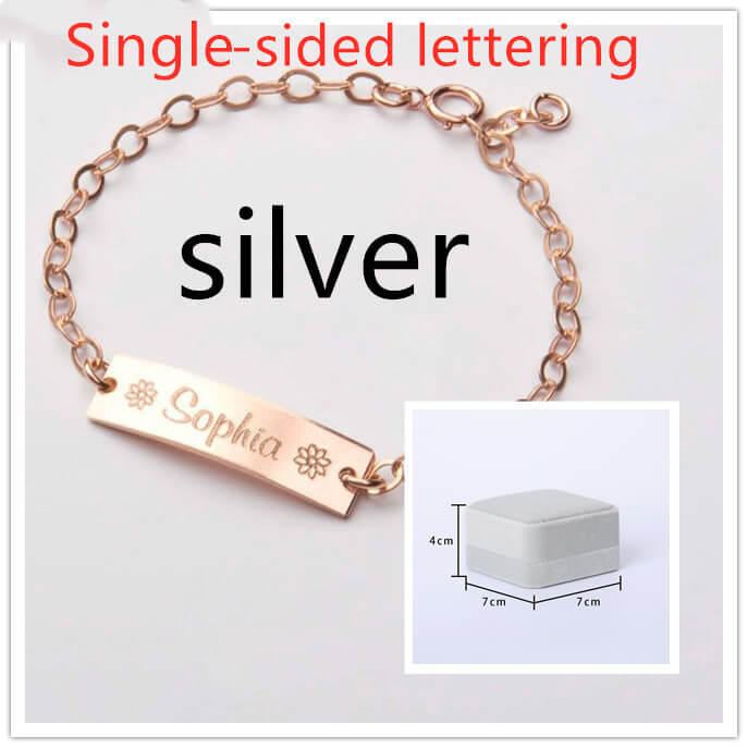 Personalized Name Bracelet For Kids | Children’s Engraved Jewelry
