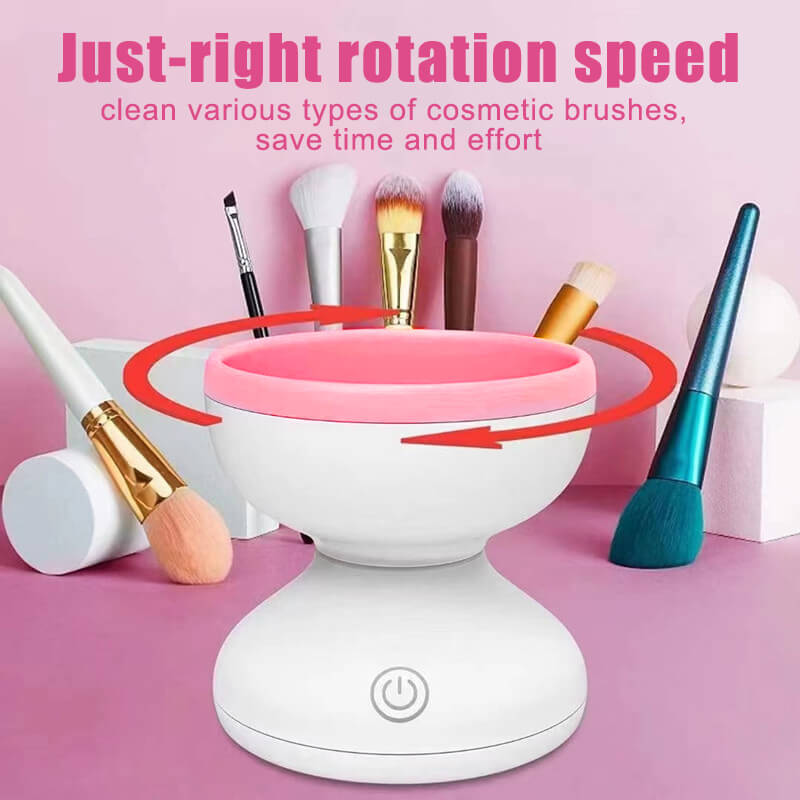 Portable USB Electric Makeup Cleaner Machine Automatic | Makeup Brush