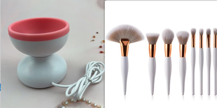 Portable USB Electric Makeup Cleaner Machine Automatic | Makeup Brush