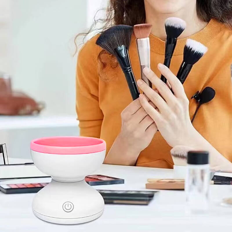 Portable USB Electric Makeup Cleaner Machine Automatic | Makeup Brush