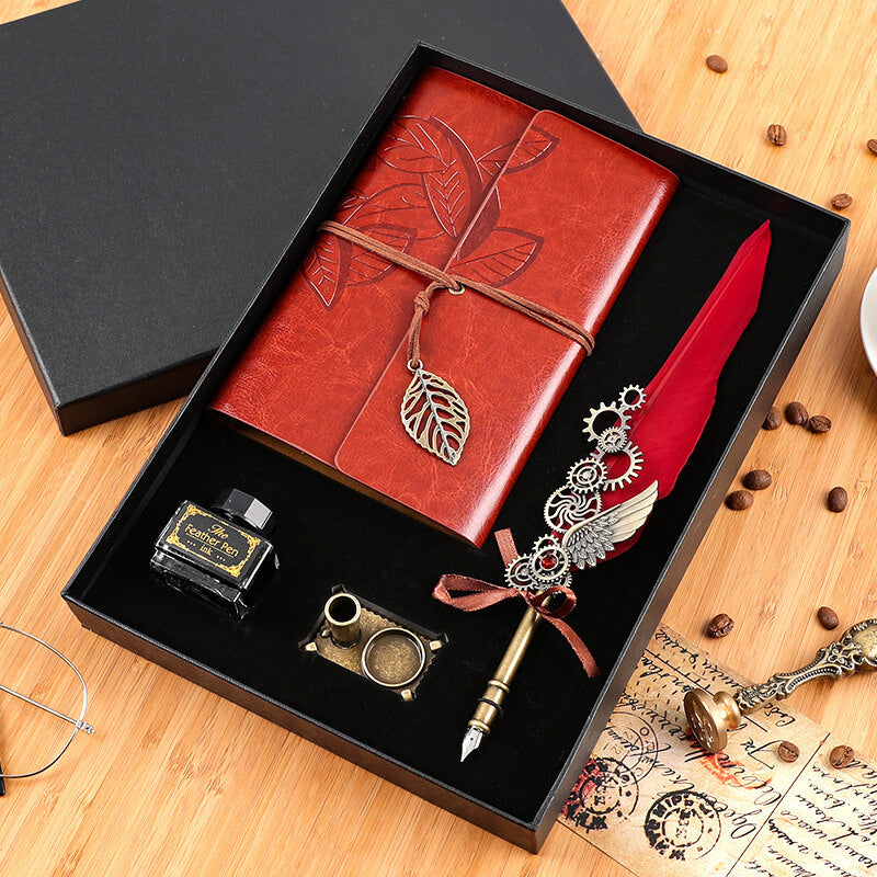 Premium Vintage Note Book Set For Gifting | Creative Journaling Gift