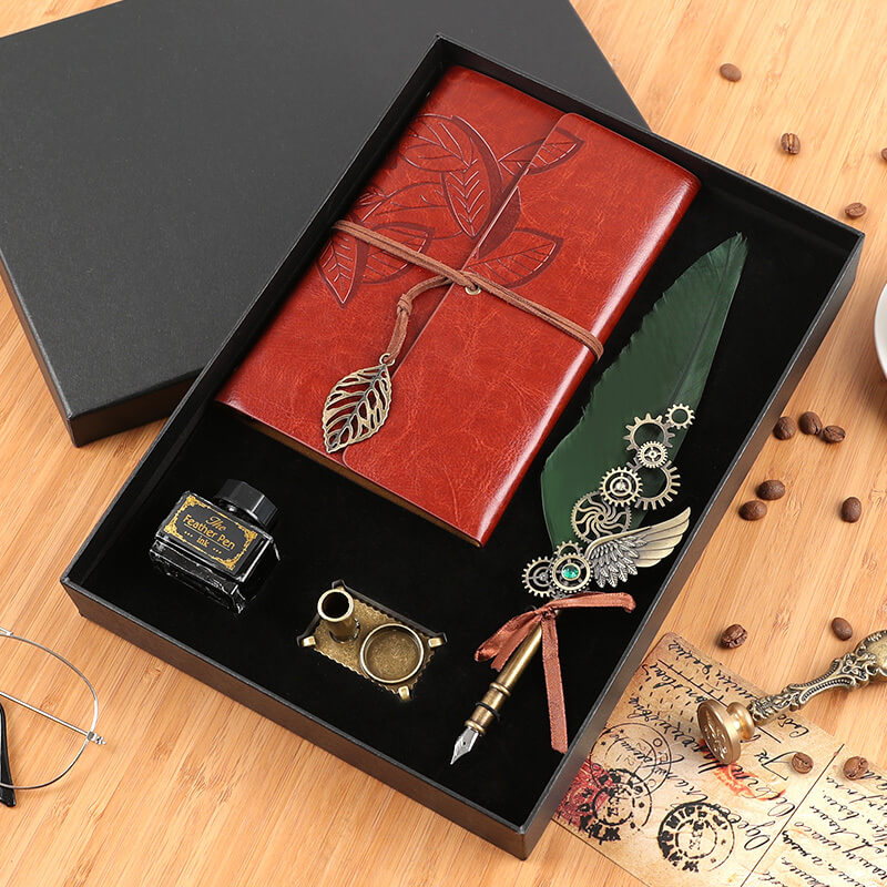 Premium Vintage Note Book Set For Gifting | Creative Journaling Gift