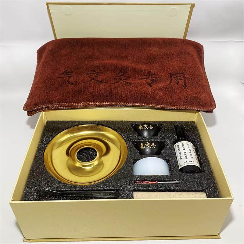 Qi Jiao Moxibustion Gift Box Set | Traditional Moxibustion Kit