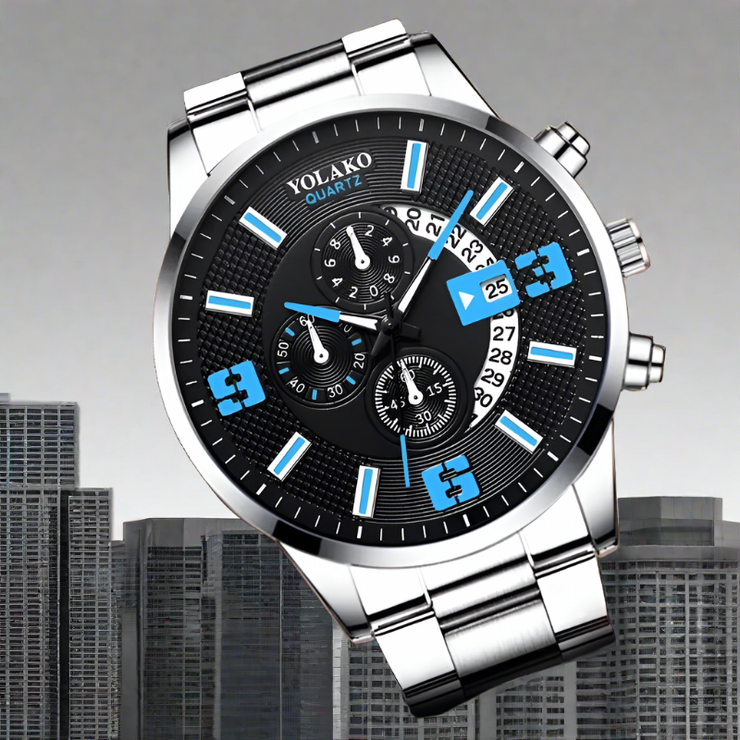 Stainless Steel Quartz Men Watch