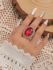 Red Sapphire Color Ring