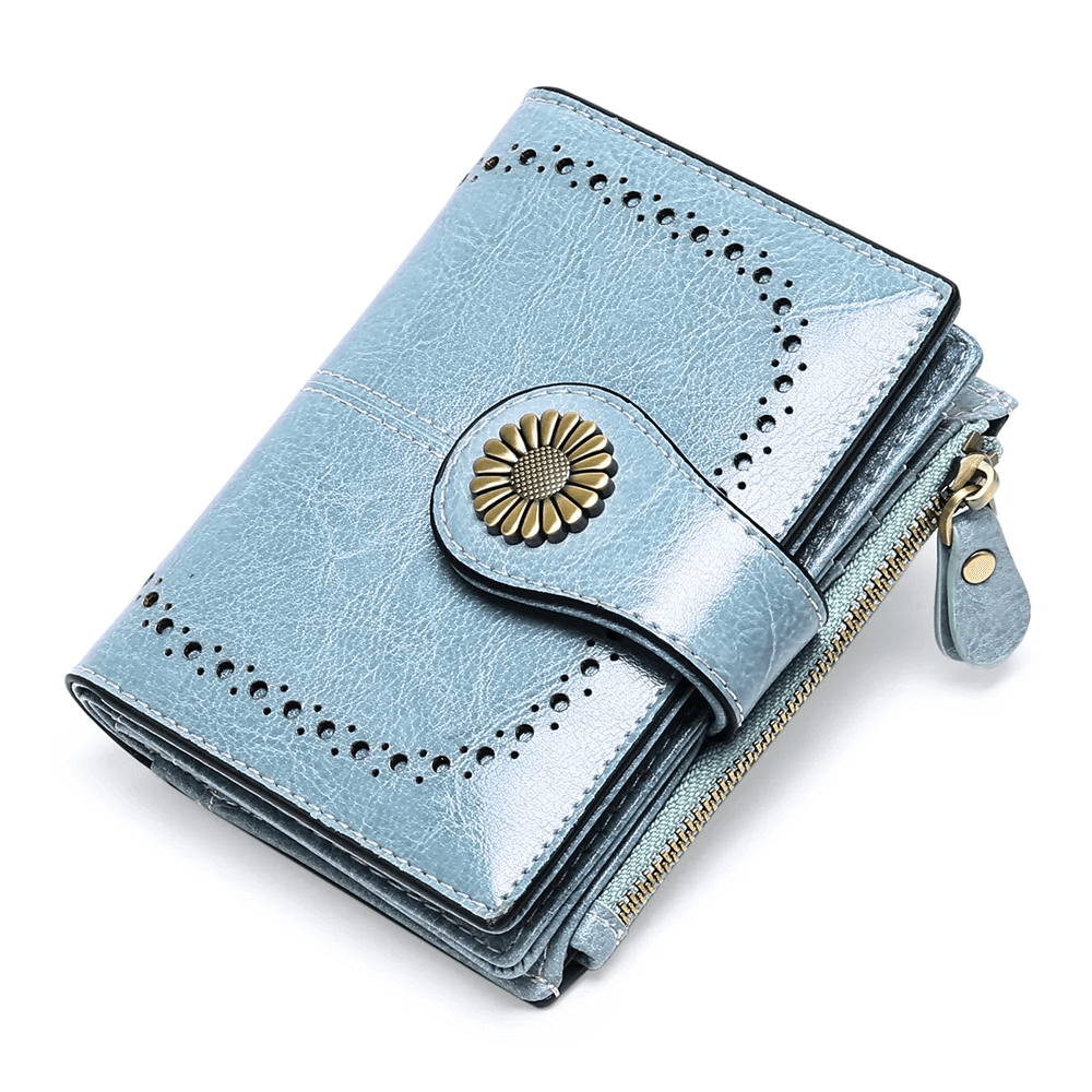 RFID Blocking Wallet Women | Genuine Leather Wallet For Women