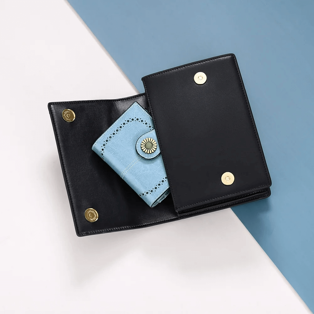 RFID Blocking Wallet Women | Genuine Leather Wallet For Women