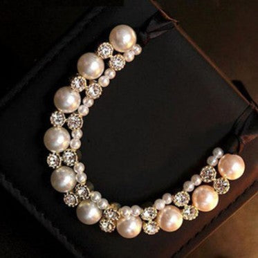 Real Freshwater Pearl Choker Necklace  Pearl Choker For Women