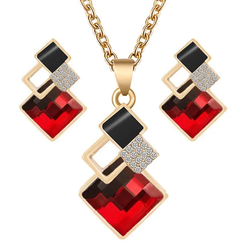 Crystal Pendant Necklace