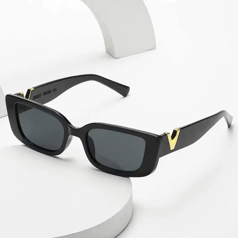 Retro Small Frame Sunglasses Women | Designer Eyewear Female