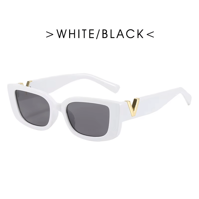Retro Small Frame Sunglasses Women | Designer Eyewear Female