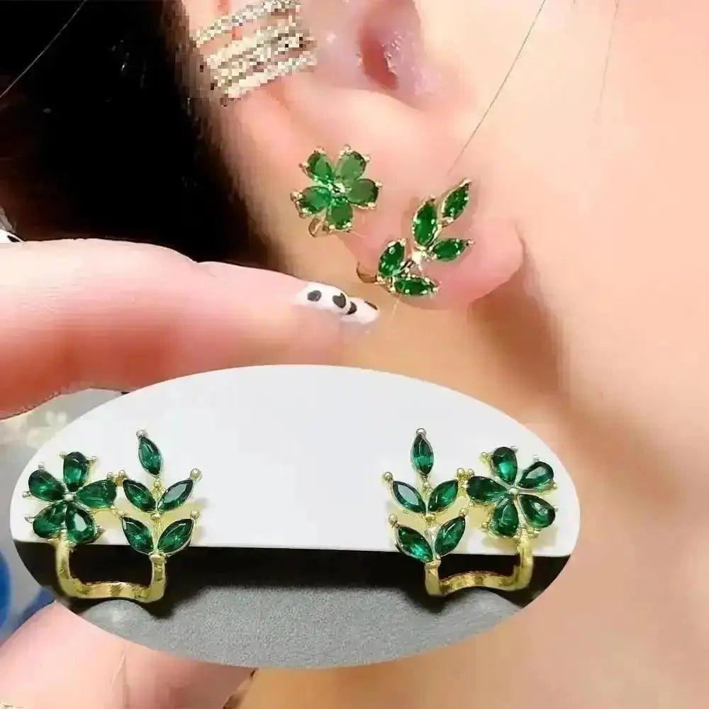 925 Silver Needle Korean Fashion Square Pearl Drop Earrings For Women Jewelry 2024 Trending New Women's Vintage Zircon Earrings