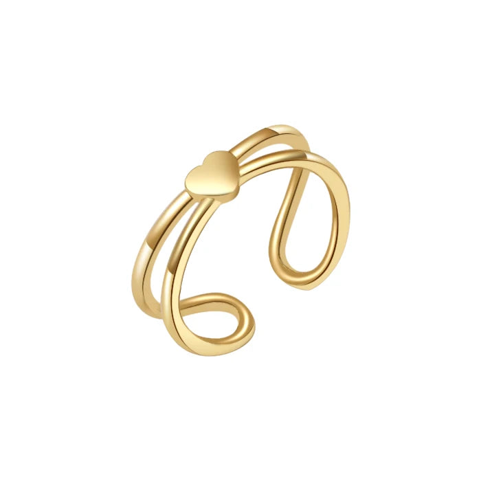 Fashion Toe Ring for Women Girl 18K Gold Plated Jewelry Small Size Adjustable Open Tail Stacking Rings Summer Beach Foot Jewelry