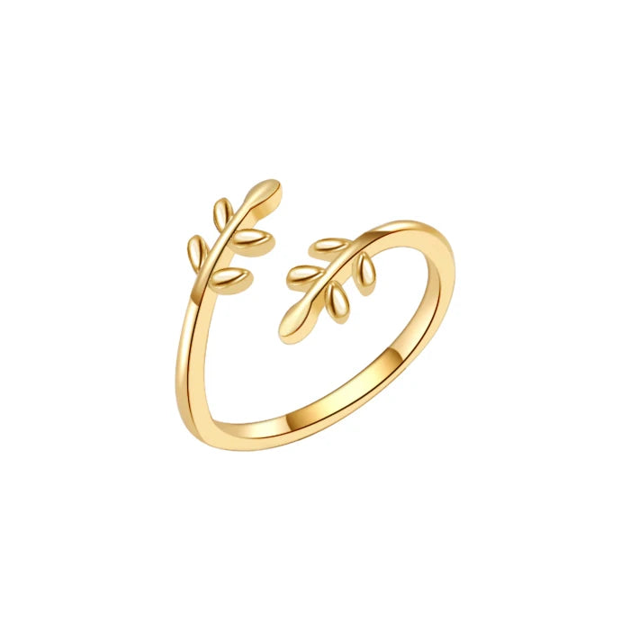 Fashion Toe Ring for Women Girl 18K Gold Plated Jewelry Small Size Adjustable Open Tail Stacking Rings Summer Beach Foot Jewelry