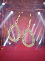 White Water Drop Earrings