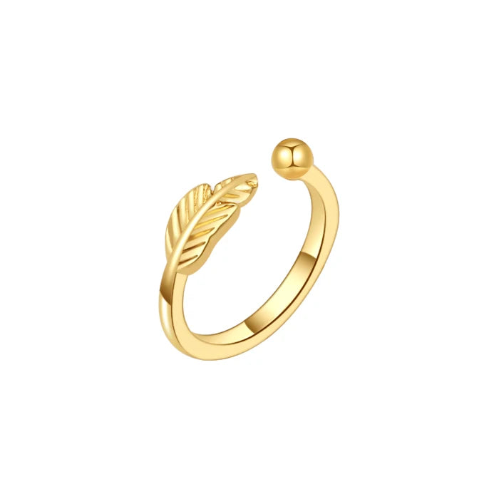 Fashion Toe Ring for Women Girl 18K Gold Plated Jewelry Small Size Adjustable Open Tail Stacking Rings Summer Beach Foot Jewelry