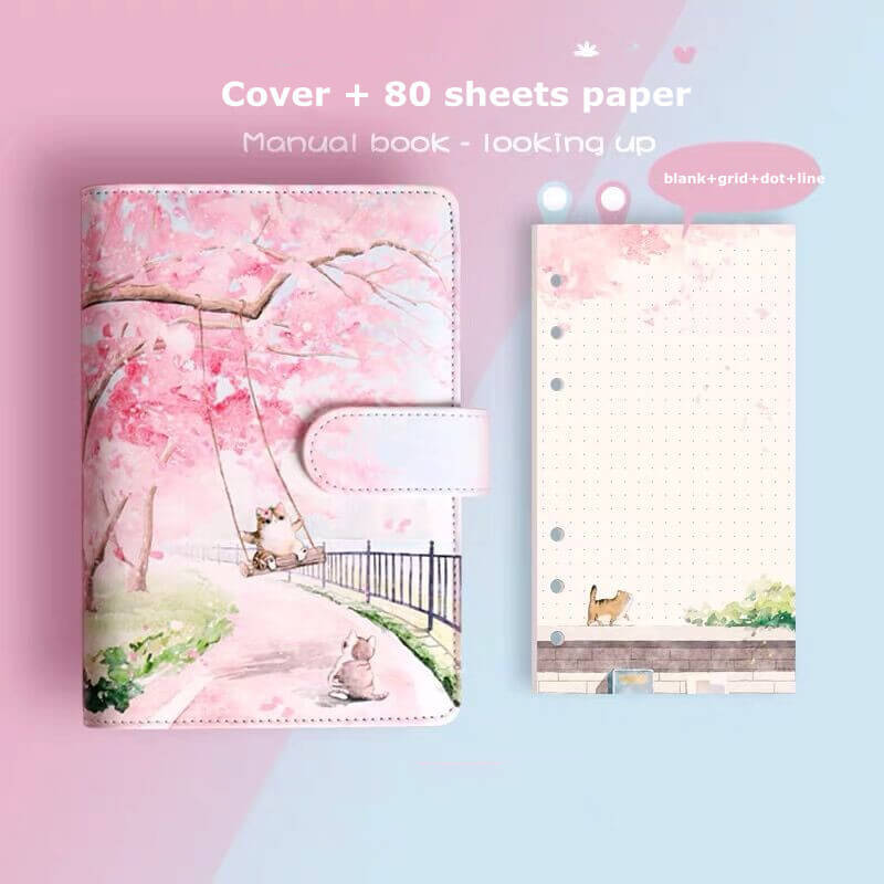 Sakura Handbook Gift Box Set | Best Floral Notebook Gift Set