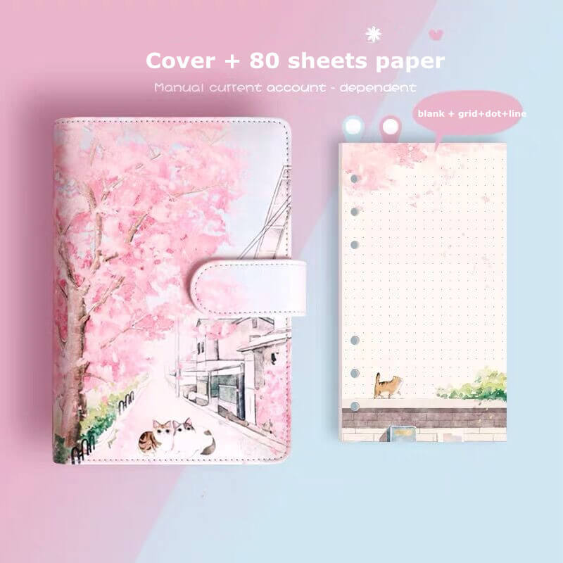 Sakura Handbook Gift Box Set | Best Floral Notebook Gift Set