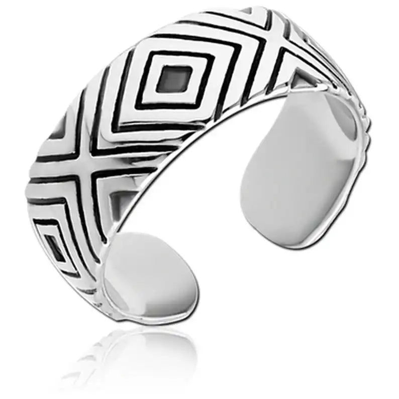 Fashion Toe Ring for Women Girl 18K Gold Plated Jewelry Small Size Adjustable Open Tail Stacking Rings Summer Beach Foot Jewelry