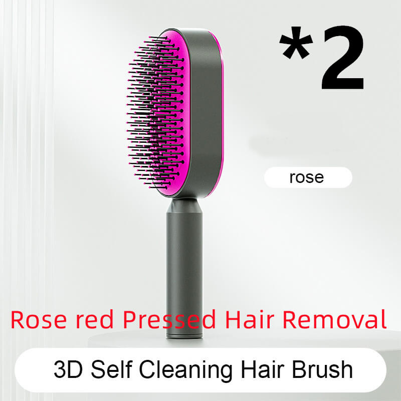 Self Cleaning Hair Brush For Women | Automatic Hair Brush