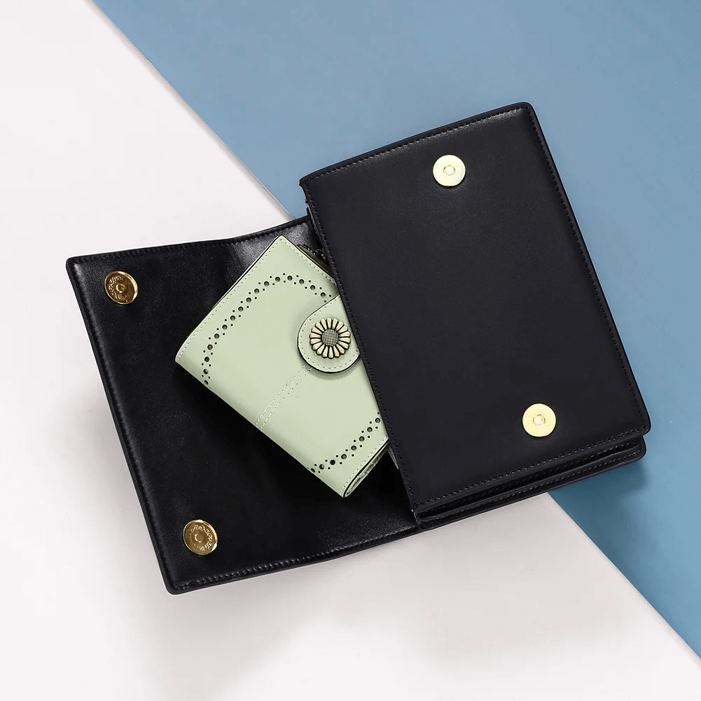 Small Genuine Leather Wallet For Women | Women’s Bifold Wallet